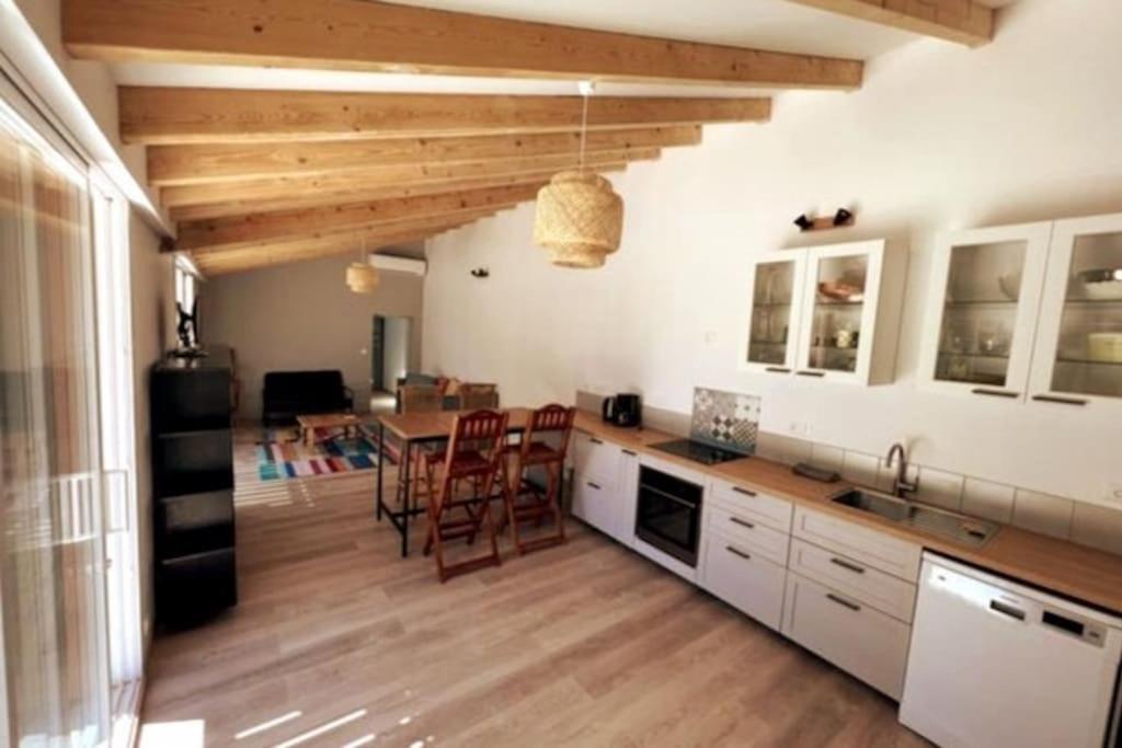 Petit Terme - Piscine - Clim - Parking Apartment Les Angles  ภายนอก รูปภาพ