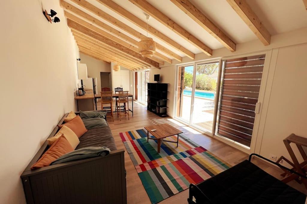 Petit Terme - Piscine - Clim - Parking Apartment Les Angles  ภายนอก รูปภาพ
